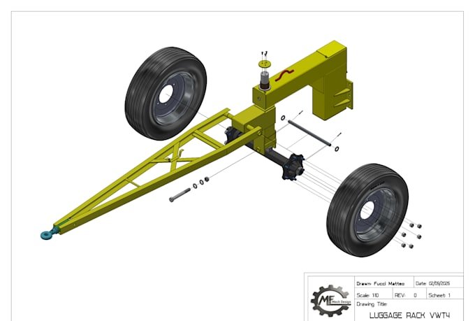 create a professional mechanical 3d cad model